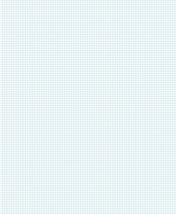 Graph Paper With Letter Page Size, Light Blue Line Color, 9 Lines Per Inch
