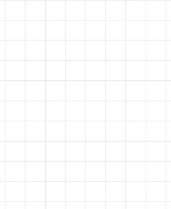 Graph Paper With Letter Page Size, Light Gray Line Color, Line Every Inch