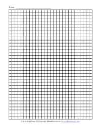 printable graph paper all kids network