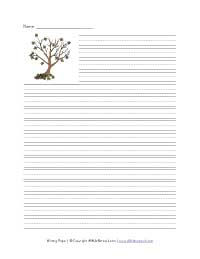 Letter writing paper for primary students