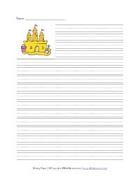 Christmas Writing Paper for Kids