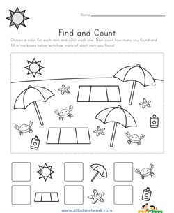 counting by tens worksheet