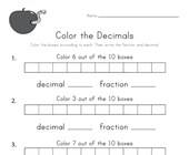 decimal worksheets all kids network