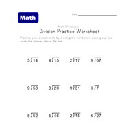 Printables Division With Remainders Worksheet simple division worksheets with remainders all kids network