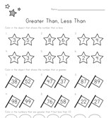 greater than less than picture comparison worksheet