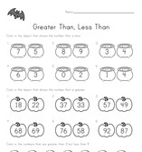 greater than less than picture comparison worksheet