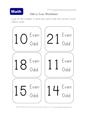 learning odd and even numbers all kids network