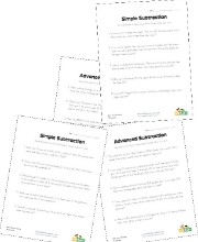 Subtraction Word Problem Generator | All Kids Network