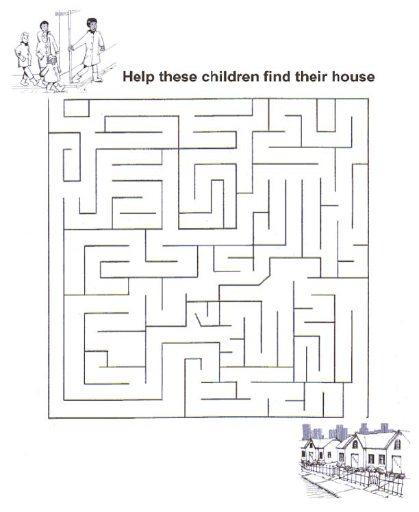 Free Printable Mazes for Kids at AllKidsNetwork.com