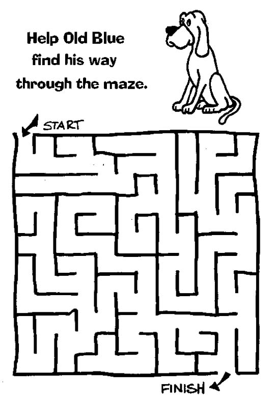 Free Printable Mazes for Kids at AllKidsNetwork.com