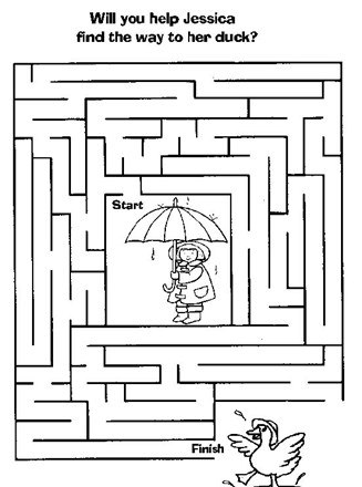 Free Printable Mazes for Kids at AllKidsNetwork.com