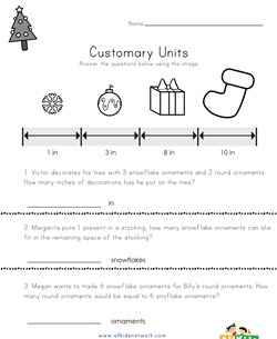 easy measurement height worksheet
