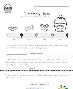 easy measurement height worksheet