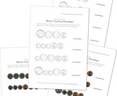 money worksheets beginners counting money worksheets