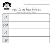 money worksheets beginners coin names worksheet