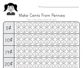money worksheets beginners coin names worksheet