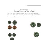 match coin values worksheet