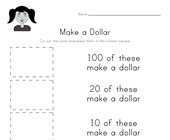 money worksheets beginners coin names worksheet