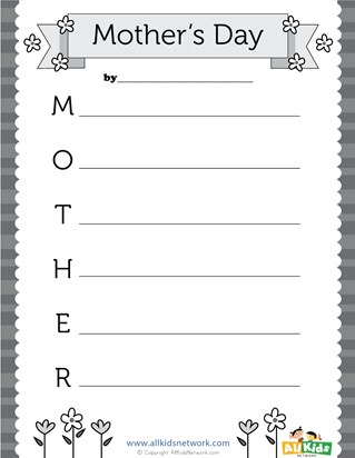 mother s day worksheets