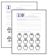 Learning Number collage