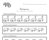 dinosaurs worksheets all kids network
