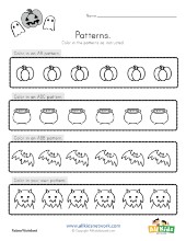 Halloween Worksheets | All Kids Network