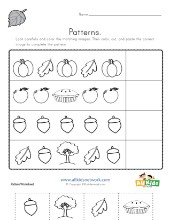 Fall Worksheets for Kids | All Kids Network