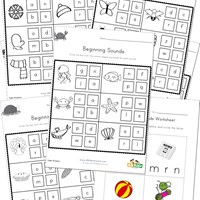 Printables Beginning Sounds Worksheets beginning sounds worksheets all kids network