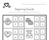 beginning sounds worksheets all kids network
