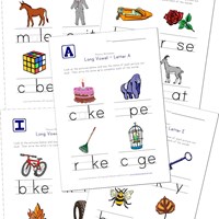 Printables Long Vowel Worksheets long vowel worksheets all kids network
