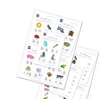 Printables Beginning Phonics Worksheets 100 awesome free phonics worksheets all kids network