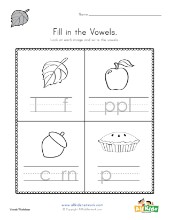 Fall Worksheets for Kids | All Kids Network