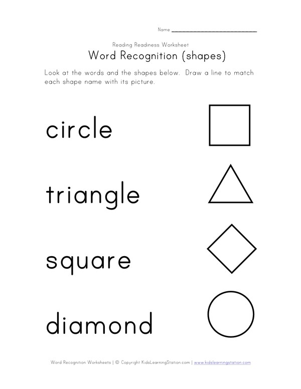 word of recognition