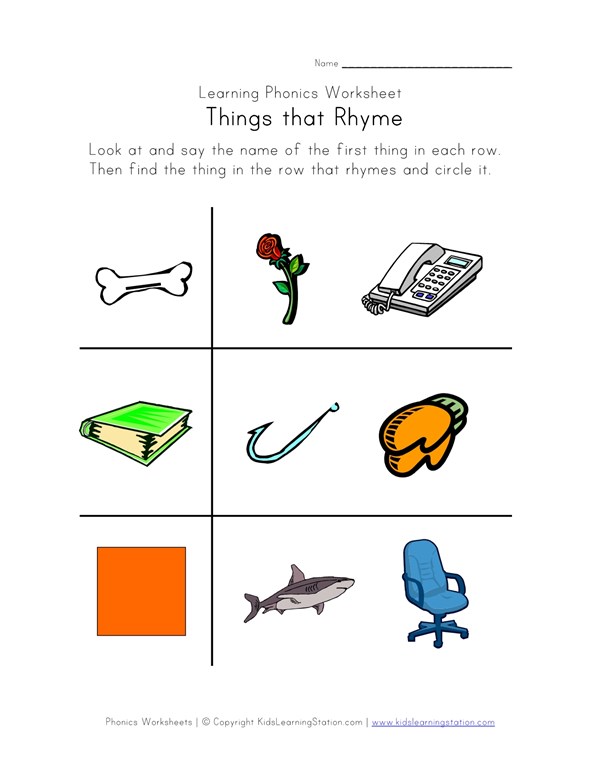 words that rhyme version three all kids network