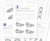 printable numbers worksheets