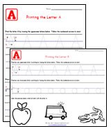 Printables Free Printable Letter Recognition Worksheets alphabet worksheets for preschool children all kids network