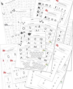 uppercase and lowercase letters worksheets