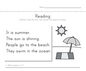 reading comprehension worksheets all kids network