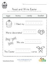 Easter Worksheets for Kids | All Kids Network