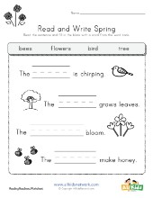 Spring Worksheets for Kids | All Kids Network