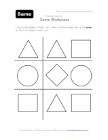 Same and Different Worksheets for Kids | All Kids Network