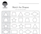 shapes worksheets for preschool and kindergarten all kids network