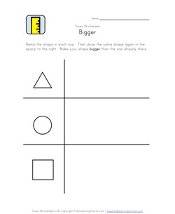 bigger worksheet
