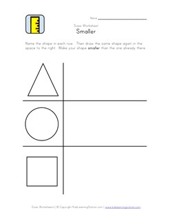 smaller worksheet