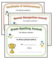 printable certificates