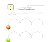 tracing lines worksheets all kids network