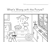 wallpapers What's Wrong With This Picture For Kids Free wrong with this picture worksheets