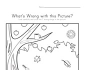 pix What's Wrong With This Picture For Kids Free wrong with this picture worksheets