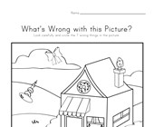 photo What's Wrong With This Picture For Kids Free wrong with this picture worksheets
