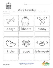 Easter Worksheets for Kids | All Kids Network